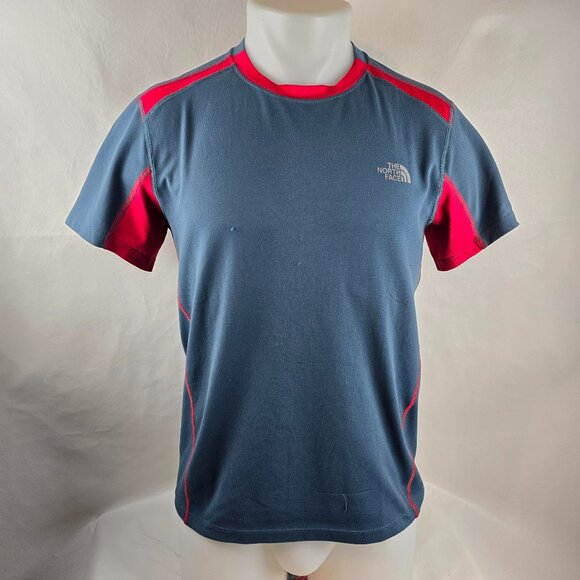 The North Face Other - The North Face Shirt Mens Medium Gray Red Performance Outdoors Crew Neck Hiking